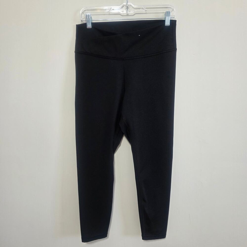Old Navy Womens CloudComfy Extra High Rise Black Yoga Pants Size Large